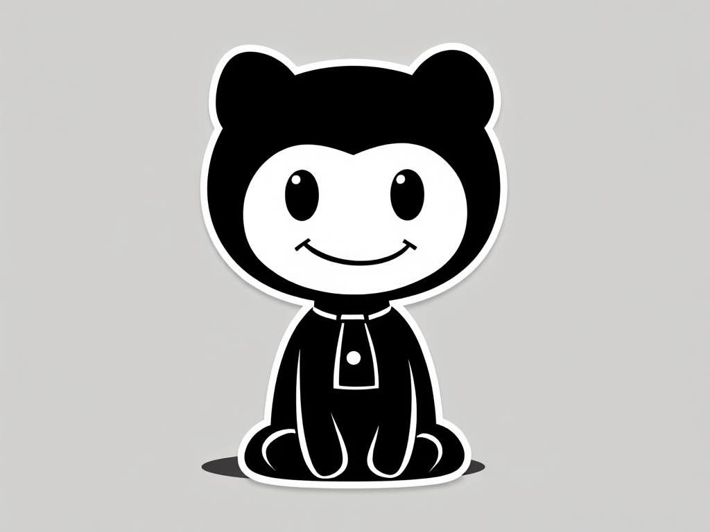 Github funny logo